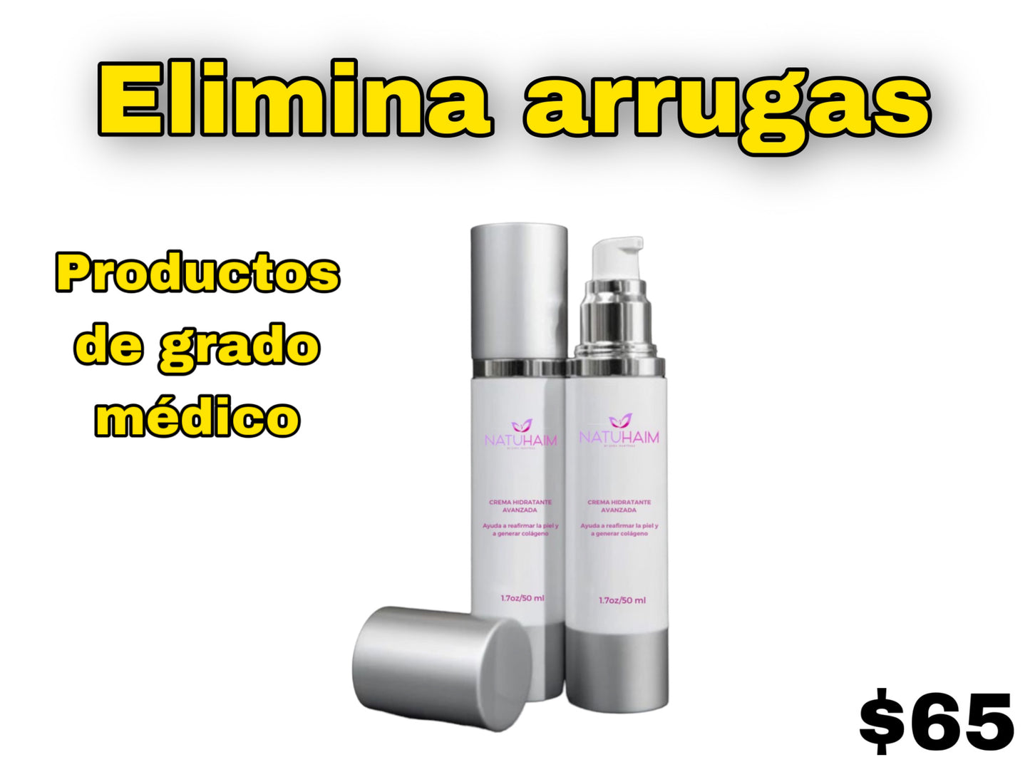 Crema para ar rugas - Natuhaim