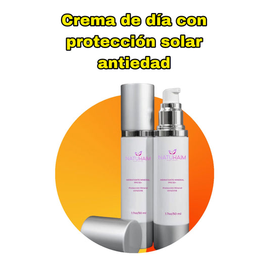 Crema de día con protección solar - Natuhaim